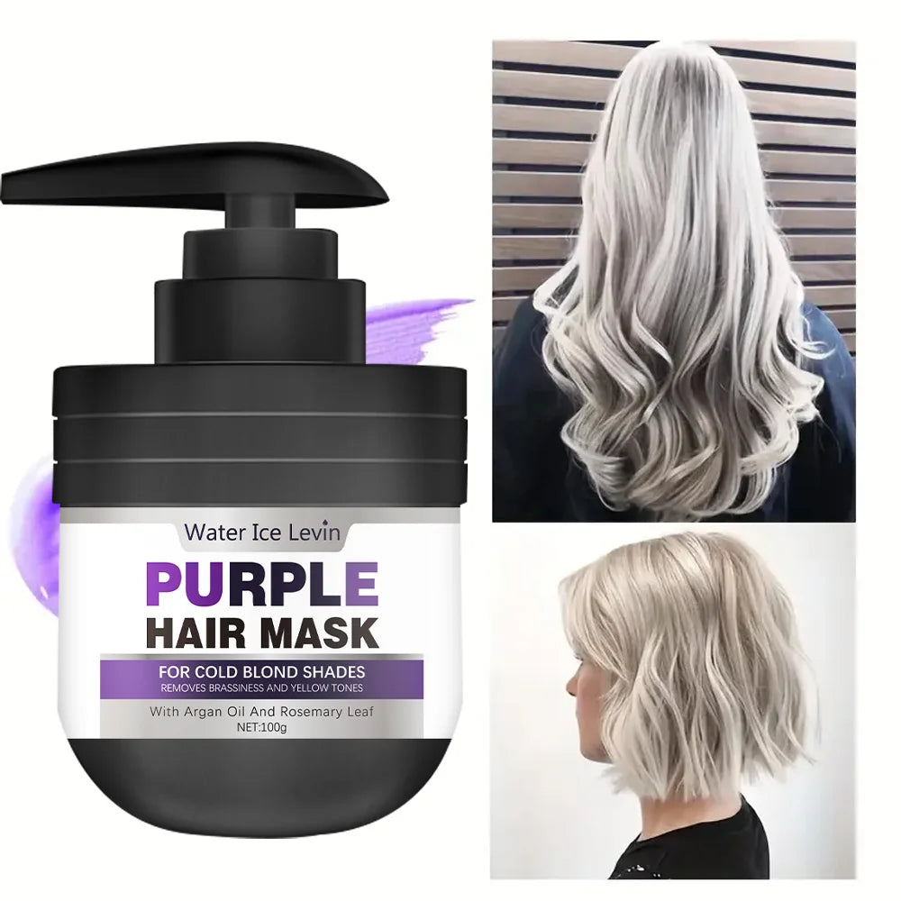 Purple Keratin Hair Mask &ndash; Nourishing Damage Repair