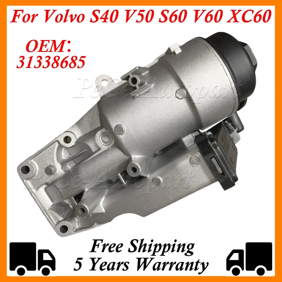 Obudowa filtra oleju do Volvo C30 C70 S40 S60 S80 V40 V50 V60 Ford Focus