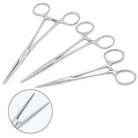 Stainless Steel Arterial Hemostatic Forceps &ndash; Locking Clamp