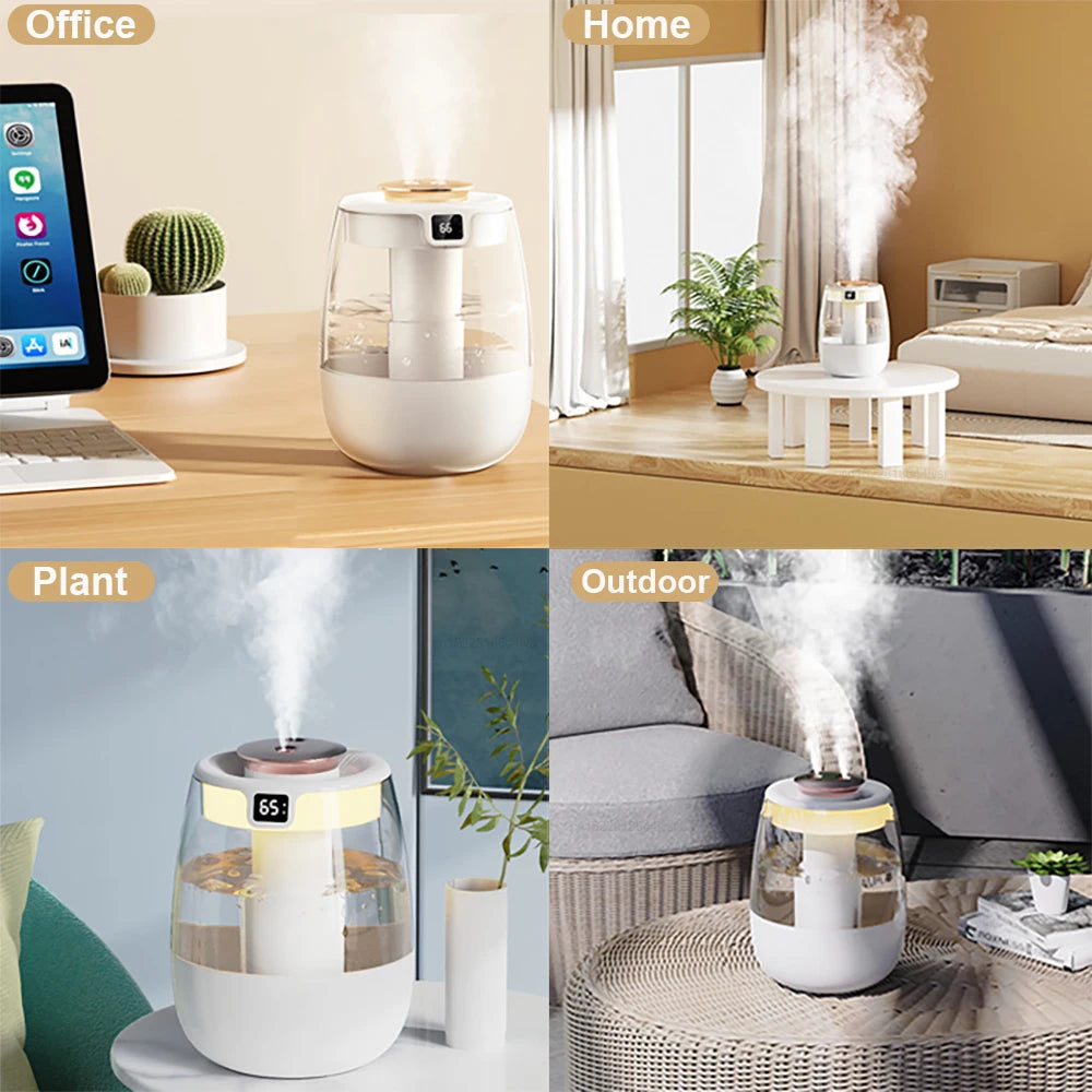 Air Humidifier Aroma Diffuser 1300ML &ndash; Night Light Included