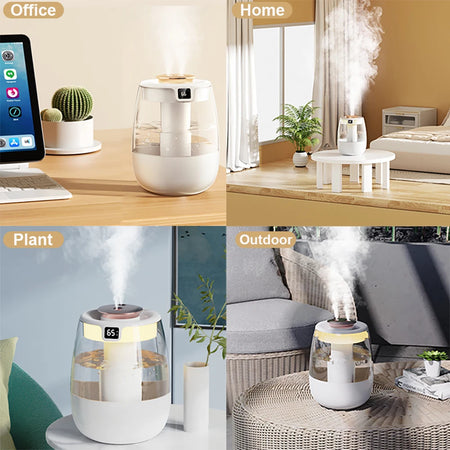 Air Humidifier Aroma Diffuser 1300ML &ndash; Night Light Included