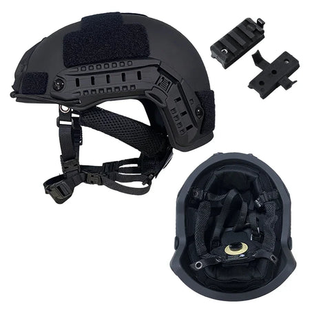 Wendy Ballistic ACH High Cut Helmet &ndash; Ultra Lightweight Black-Wendy