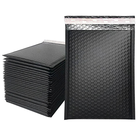 50Pcs Purple Bubble Mailers &ndash; Bubble Padded Protection