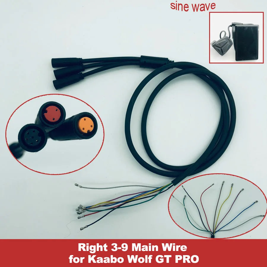 KWHEEL Main Wire Cable for Kaabo Wolf GT, PRO &amp; PRO+ Electric Scooters