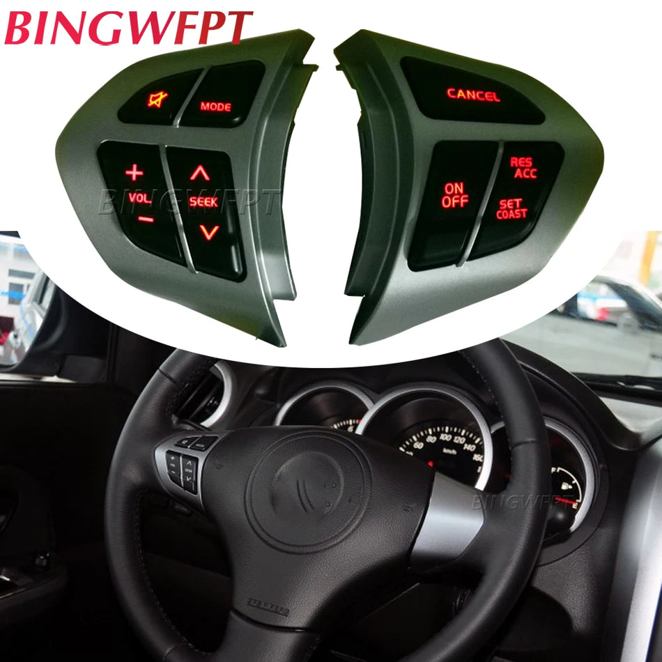 Roter hintergrundbeleuchteter Tempomatknopf für Suzuki Grand Vitara II
