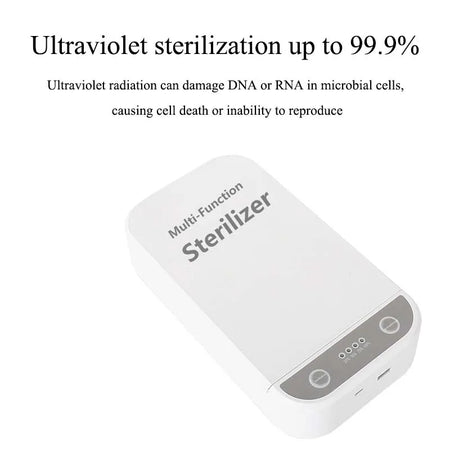 Mobile Phone Disinfector Ultraviolet Box &ndash; Wireless Charging