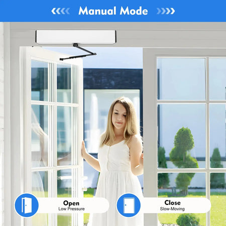 50W Automatic Door Opener &ndash; 220 Lb, 120 Degree Opening