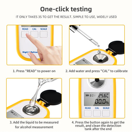 0-18 Percent Sodium Hypochlorite Refractometer &ndash; Accurate