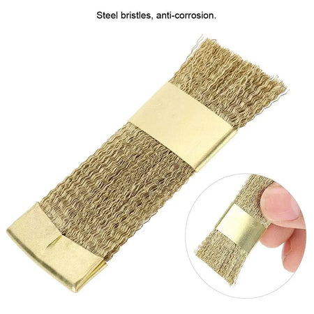 Nail Drill Art Bit Cleaning Brush &ndash; Portable Copper Wire
