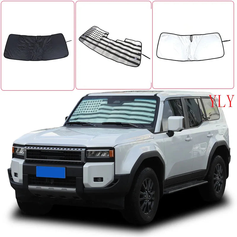 Parasole in foglio di alluminio Toyota Land Cruiser Prado LC250 2024