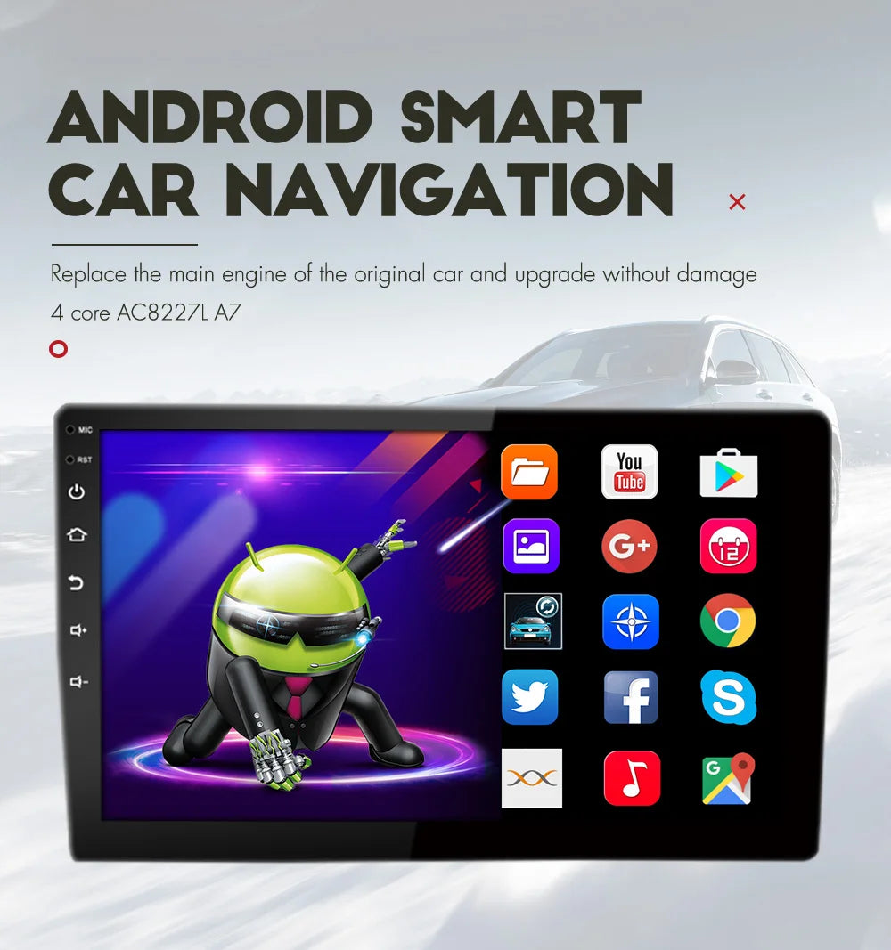 7 Inch Car Radio For Fiat 500 2007-2015 - Wireless CarPlay