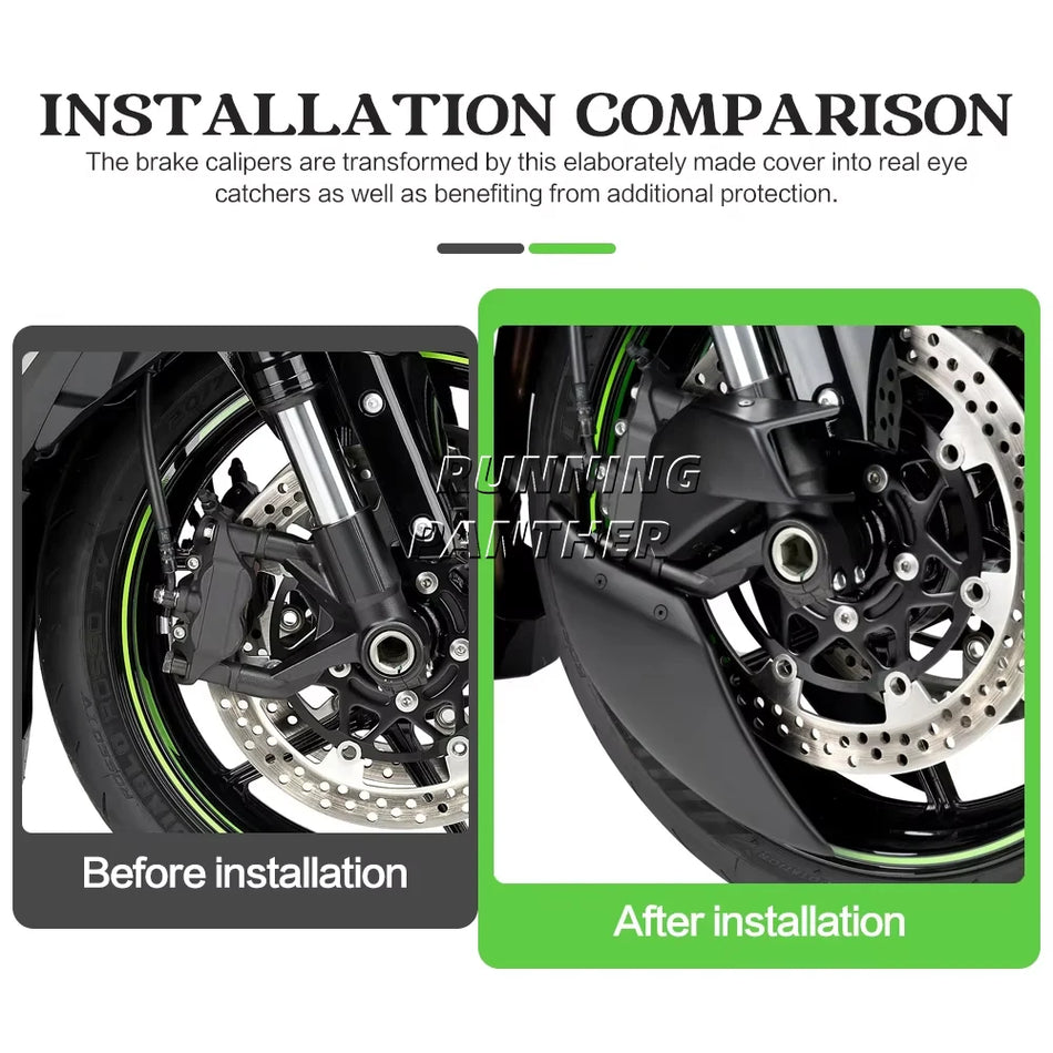 Priekšējie disku dzesēšanas gaisa kanāli Kawasaki Ninja ZX-6R ZX-6R ZX 6R 636 2024-2026