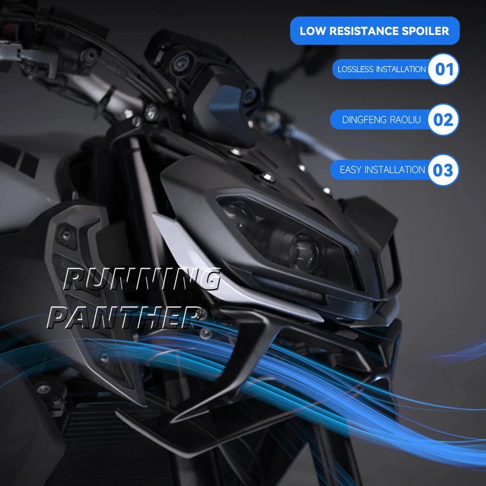 Priekšējais spoileris ar spārnu pieaugumu Yamaha MT-09 MT09 SP