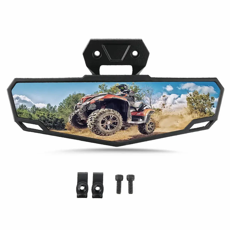 Center Rear View Mirror 2883763 Rearview Mirror Replacement Parts for Polaris RZR Pro R R 4 RZR Pro XP 4 Easy Installation by InterCyprus Trading Ltd