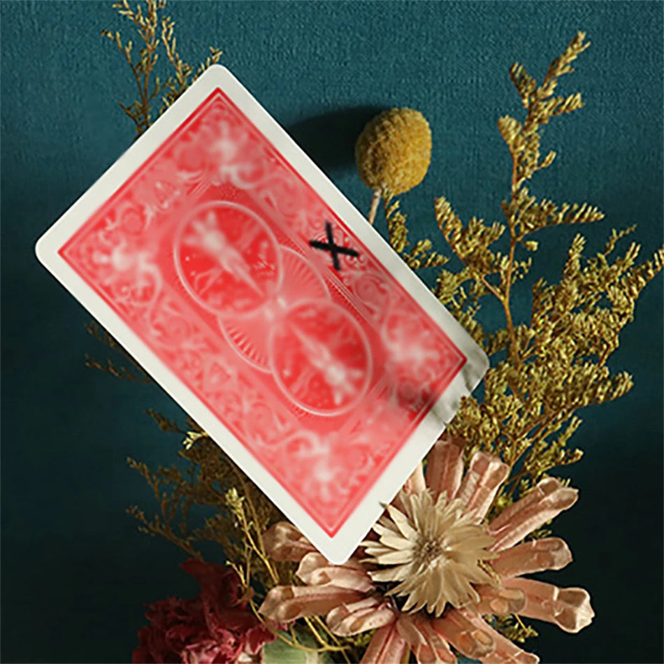 Zmizelé Karty Magické Triky Blízko Ulice Iluze