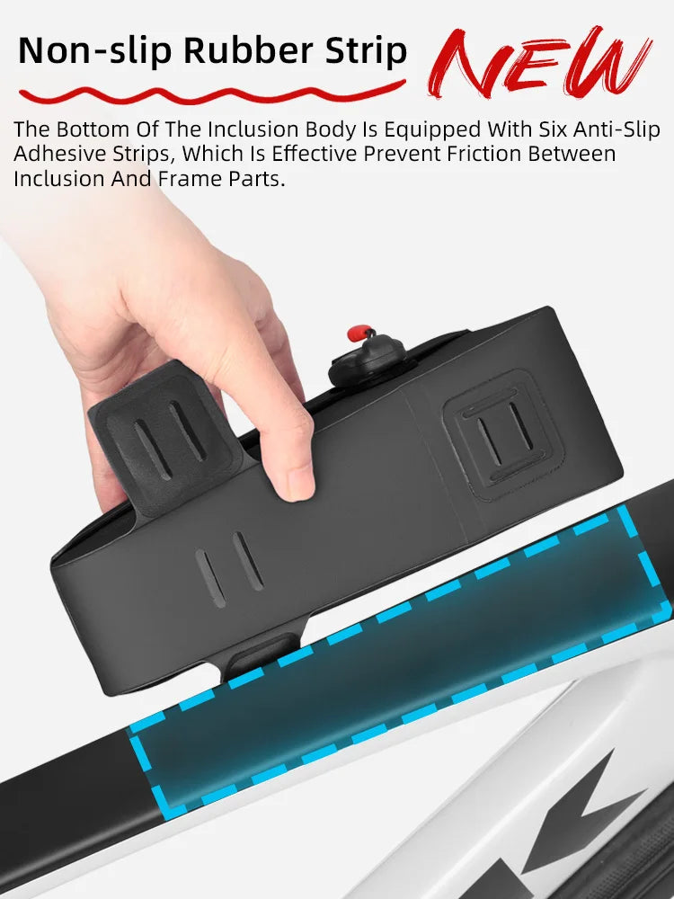 Rhinowalk K33 Top Tube Bag Atsparus Vandeniui su Magnetiniu Užsegimu, Didelė Talpa