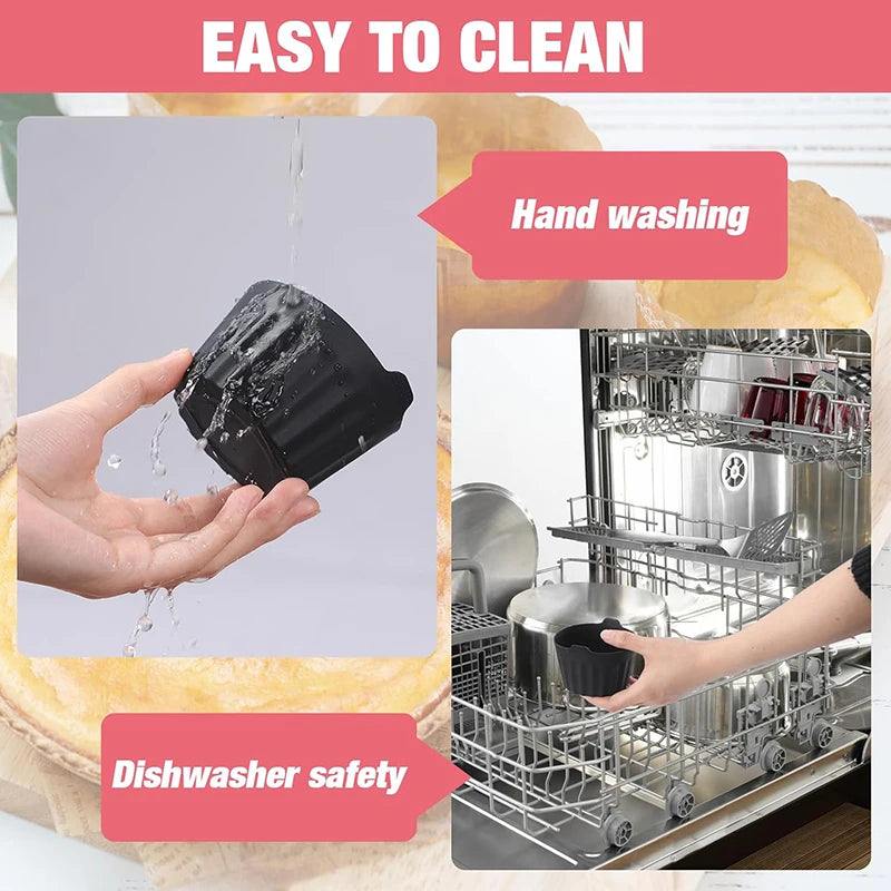 Versatile Silicone Air Fryer and Baking Mold Set