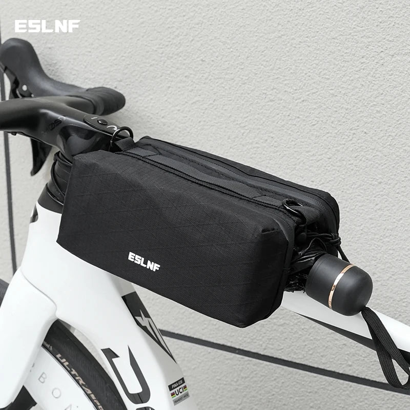 Ultralichte bovenbuis tas voor mountain- en racefietsen, waterdicht polyester