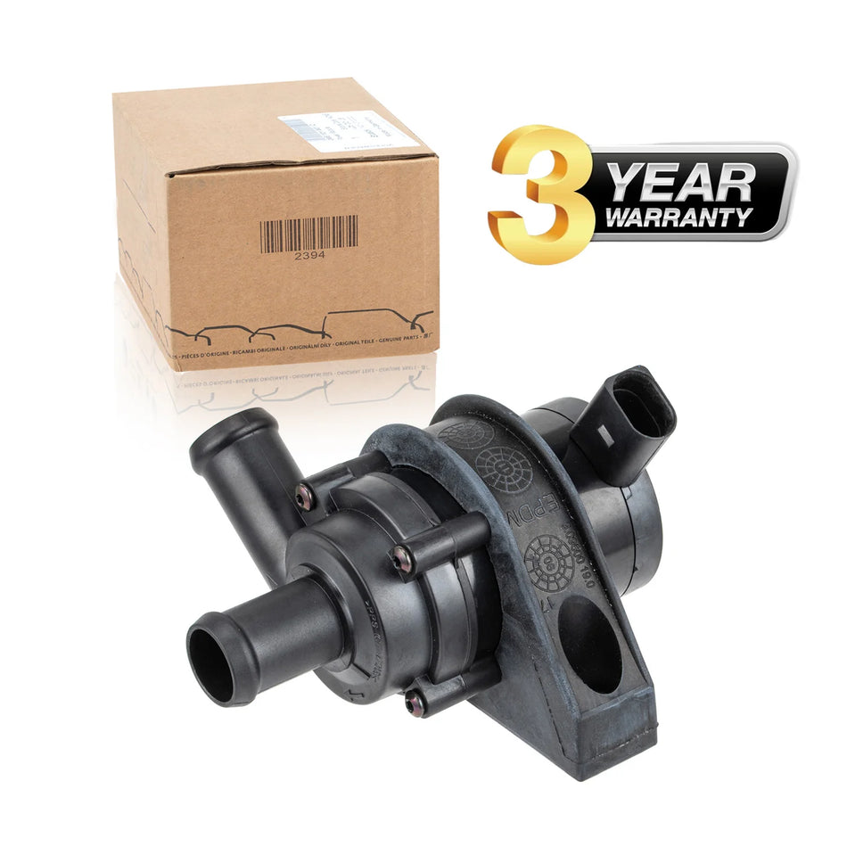 Auxiliary Coolant Water Pump Made of Plastic Direct Fit Front Lower Axle for VW Caravelle T5
