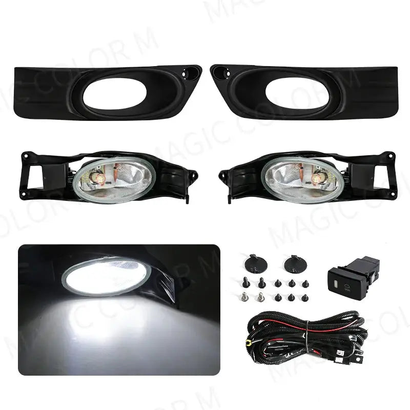 For Honda Fit / Jazz Shuttle 2011 2012 2013 2014 2015 2016 Fog Light Halogen Car Front Bumper Lamp Daytime Running Light DRL 12V by InterCyprus Trading Ltd