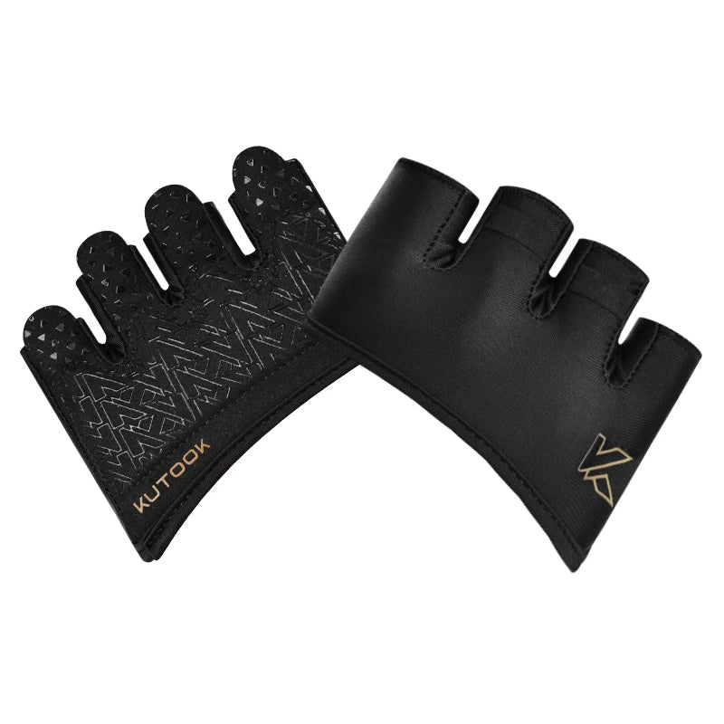 KUTOOK Weight Lifting Gloves for Women - Palm Protection &amp; Comfort for Gym Workouts Black / XL