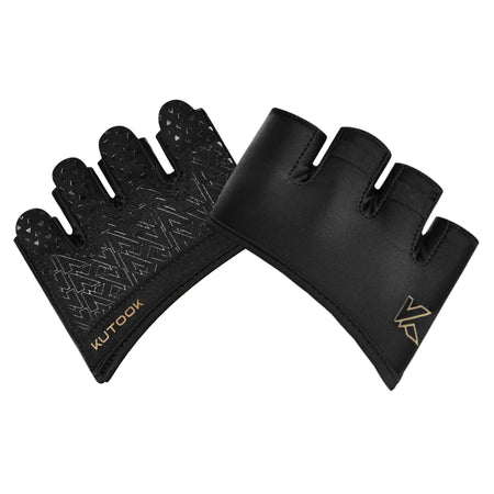 KUTOOK Weight Lifting Gloves for Women - Palm Protection &amp; Comfort for Gym Workouts Black / XL