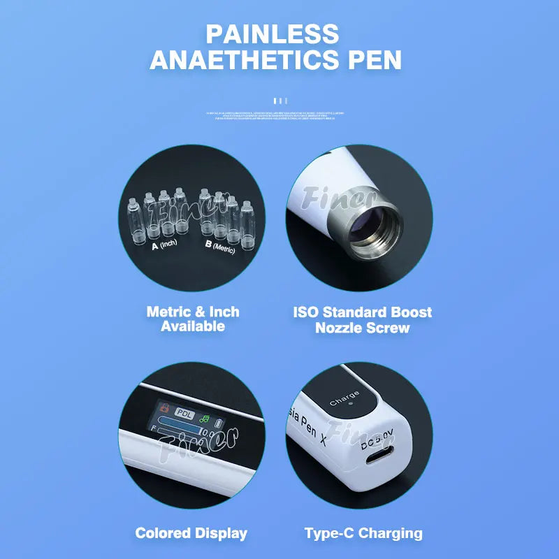 Dental Anesthesia Injector Pen &ndash; Painless Vet Syringe LCD