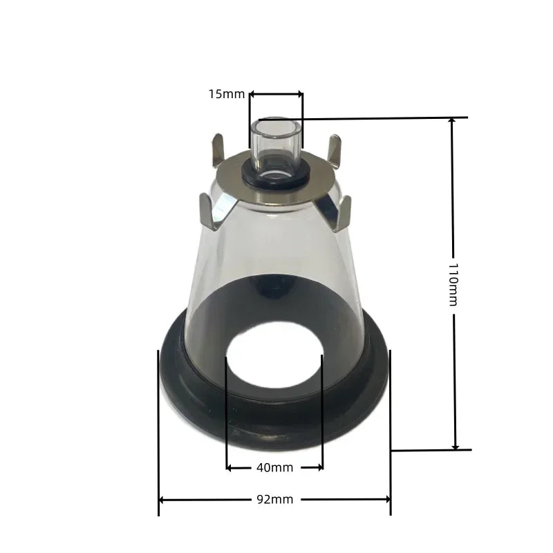 Pet Anesthesia Oxygen Mask &ndash; Clear Mask For Veterinary Use No. 4