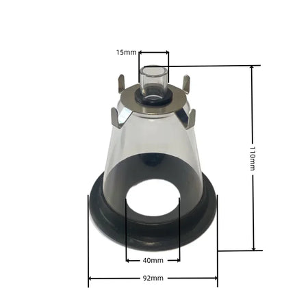 Pet Anesthesia Oxygen Mask &ndash; Clear Mask For Veterinary Use No. 4