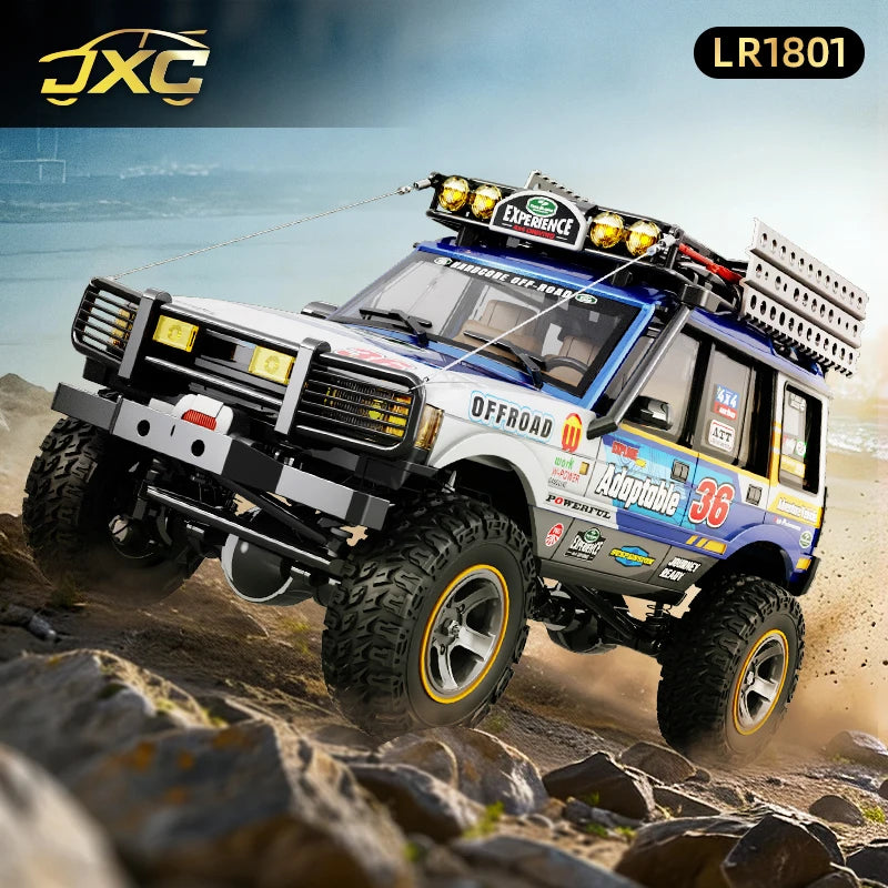 Voiture télécommandée 1/18 échelle LR1801 4WD tout-terrain jouet d'escalade