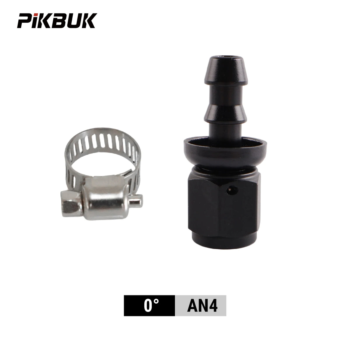 Reusable AN Push-On Hose Fittings With 0 45 90 180 Angles For Fuel Lines by InterCyprus Trading Ltd