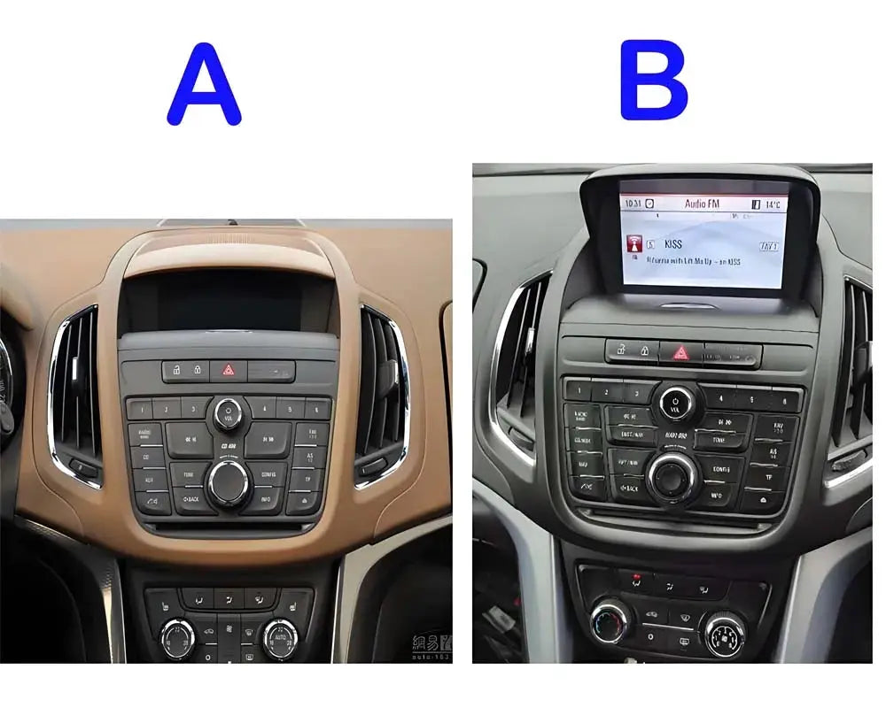 9.7 Inch Plastic Frame for Opel Zafira C Vauxhall Zafira C Car Radio Without Screen by InterCyprus Trading Ltd