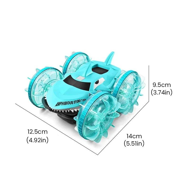 Shark Amphibious Remote Control Car &ndash; Double-Sided Flip
