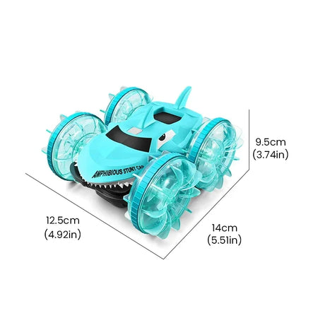 Shark Amphibious Remote Control Car &ndash; Double-Sided Flip
