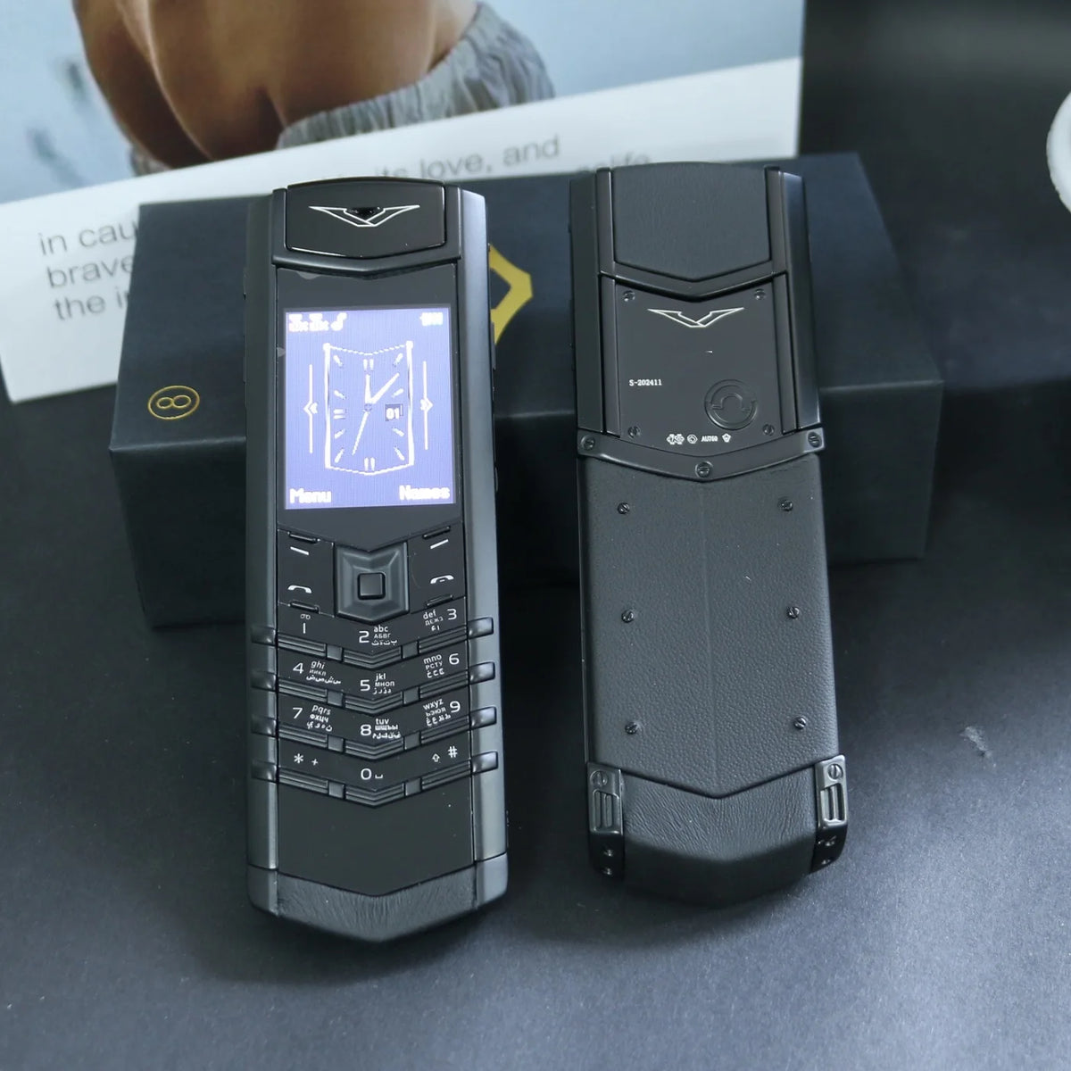 Elegant Metal Signature Senior Phone &ndash; Bluetooth Dialer