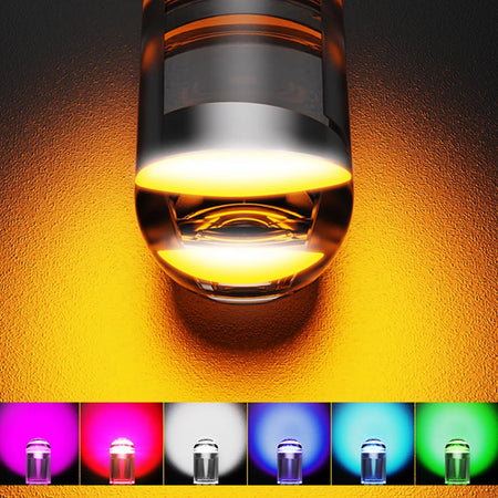 Car LED T10 W5W Canbus Glass COB 6000K Reading Lamp - 12V