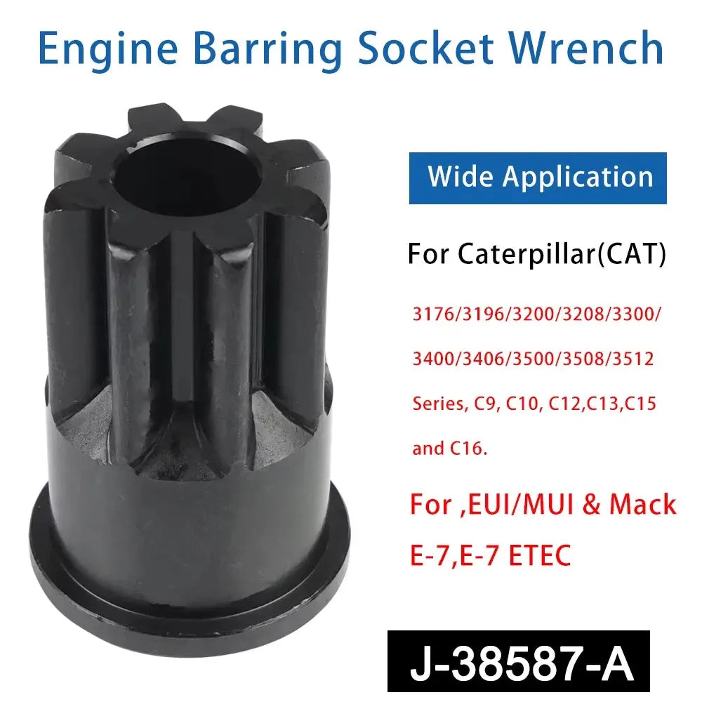 J-42083 Automatic Timing Pin J-38587-A Engine Barring Socket 9U-7227 Injector Height Adjustment Gauge Tool for CAT Caterpillar by InterCyprus Trading Ltd