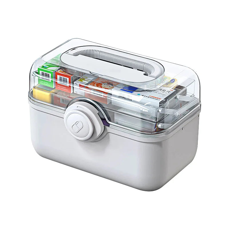 Hmeily BOX3 &ndash; Large Capacity Medicine Organizer for Family