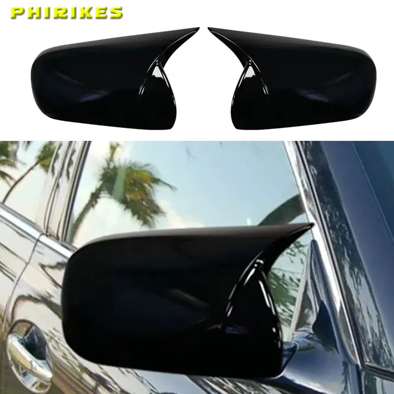 Toyota Mark X Reiz 2005 2007 oglekļa šķiedras spoguļu vāki