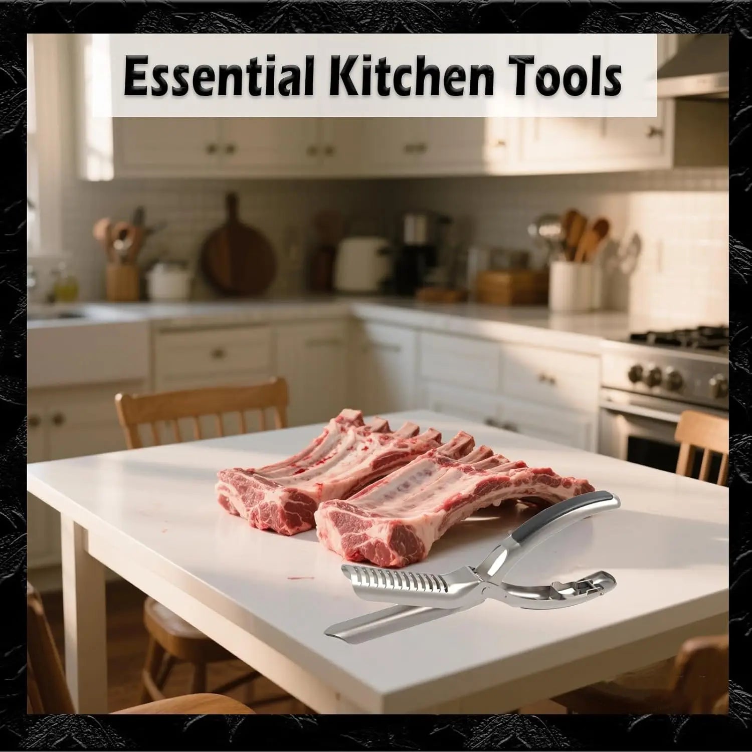 BBQ Rib Membrane Remover Stainless Steel Kit &ndash; Easy Prep