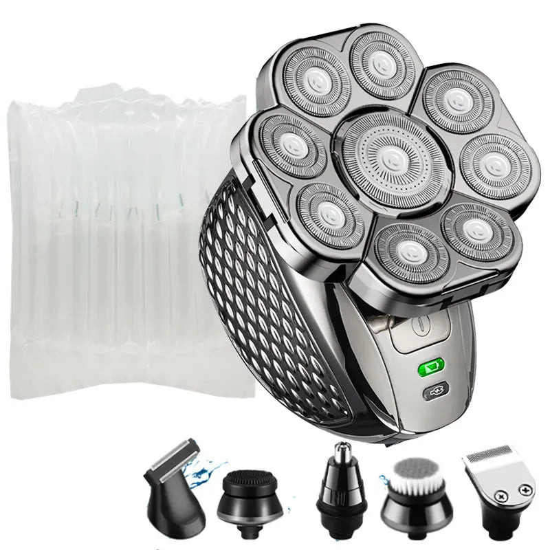 Men's 9-Blade Electric Shaver &amp; 6-in-1 Grooming Kit kit