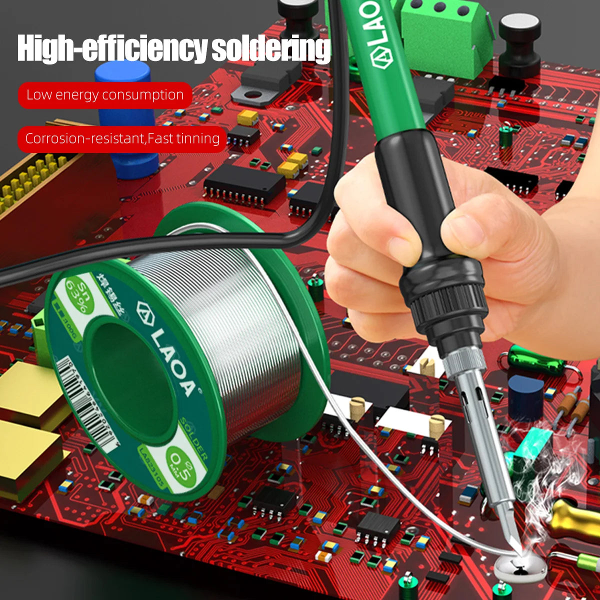 LAOA Repair Soldering Station 90W &ndash; Adjustable Temp LED