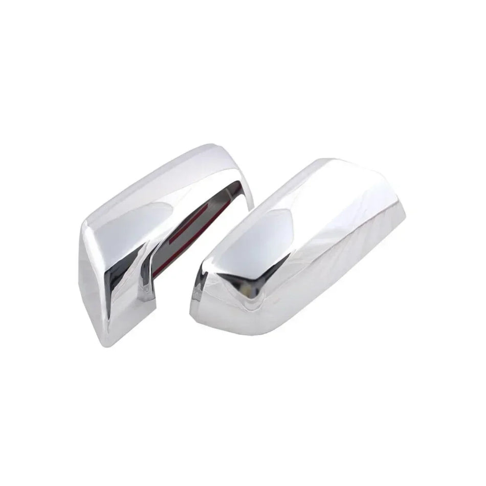 Cubiertas cromadas de los espejos laterales de ABS para Chevrolet Silverado GMC Sierra 1500-2018