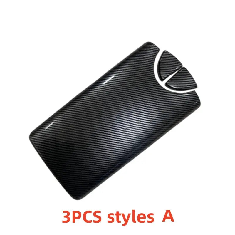 Carbon fiber Car Center Console Lid panel Armrest Box Trim Protective Cover Stickers For Mercedes Benz E class W211 2003-2008 by InterCyprus Trading Ltd