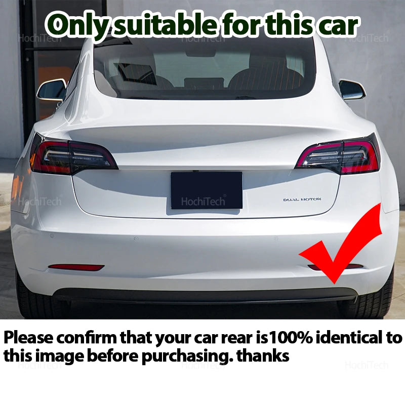 LED светлини за номер на кола 6000K бяло 2-Pack за Tesla Model 3 Model Y