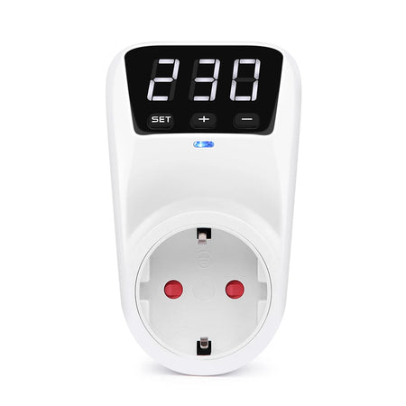HLP02 Digital Voltage Protector &ndash; Overcurrent Protection EU plug / EU standard