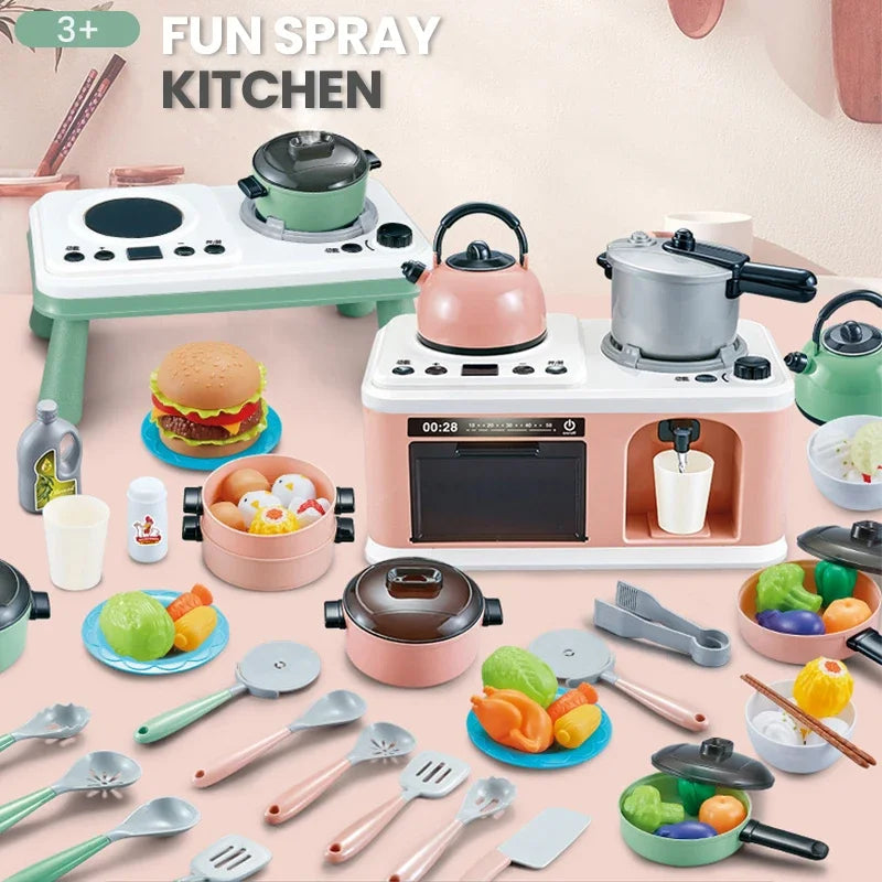 Kids Mini Kitchen Accessories Set &ndash; Induction Pretend Play