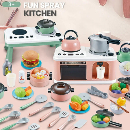 Kids Mini Kitchen Accessories Set &ndash; Induction Pretend Play