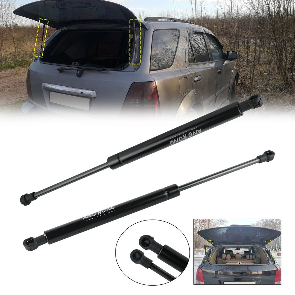 Par de Amortecedores de Gás para Janela Traseira para Kia Sorento MK I JC 2002-2009, 100N, Comprimento Estendido de 360mm