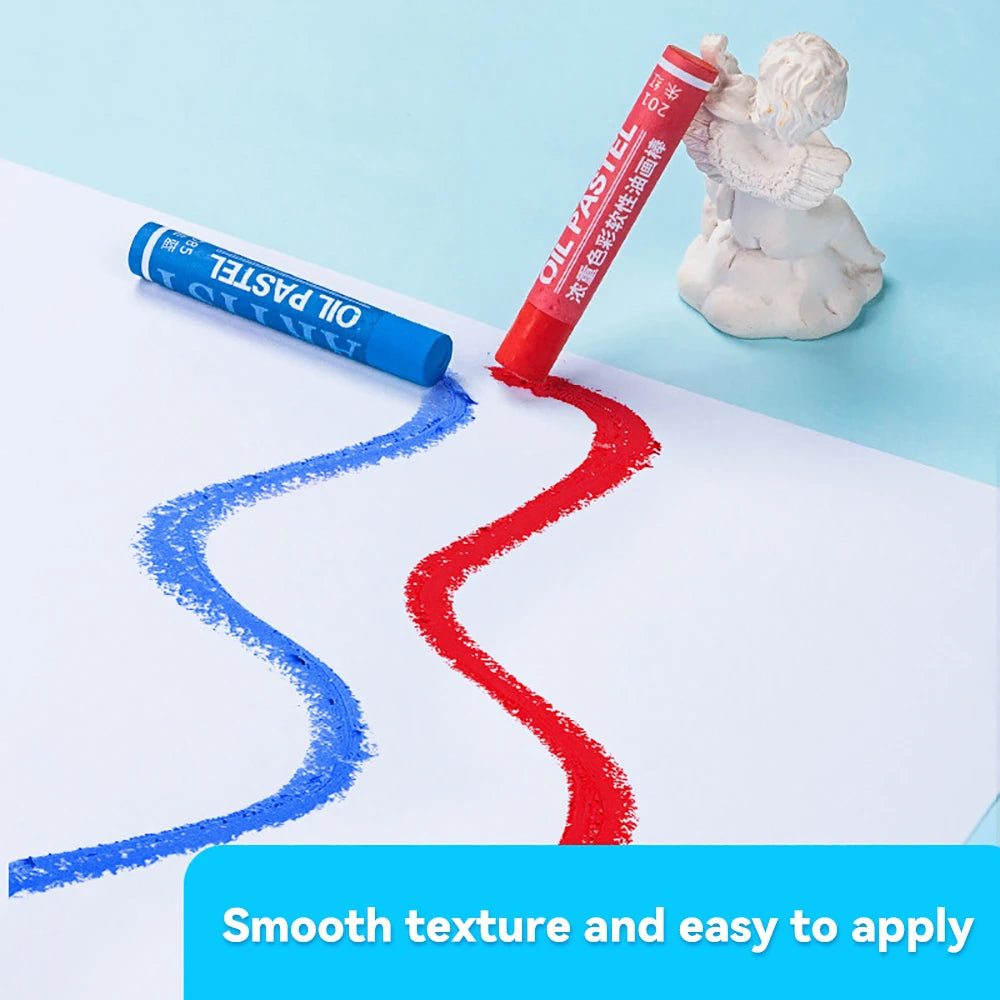 Artist Soft Oil Pastel Set &ndash; Non Toxic Washable Colors